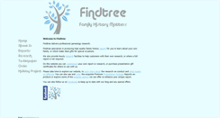Desktop Screenshot of findtree.co.uk